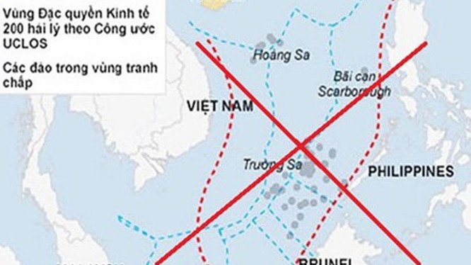 "Đường lưỡi bò" phi pháp của Trung Quốc ở Biển Đông đã bị PCA bác bỏ