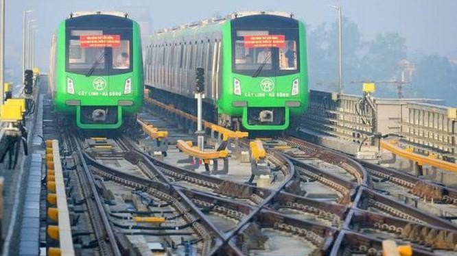 Dự án đường sắt trên cao Cát Linh - Hà Đông đã được chạy liên động từ ngày 12/12 đến ngày 31/12/2020, để đánh giá an toàn trên toàn hệ thống.