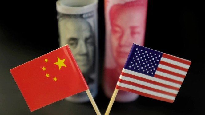 Thương chiến Mỹ-Trung có thể biến thành một cuộc chiến tiền tệ (Ảnh: Reuters)