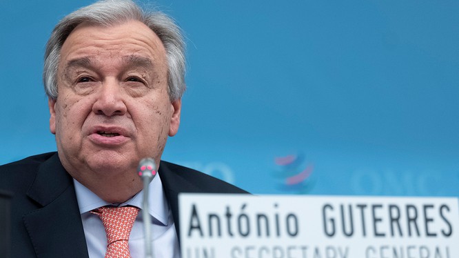 Tổng thư ký LHQ Antonio Guterres (Ảnh: Getty)