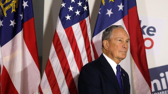 Cựu Thị trưởng New York, tỷ phú Michael Bloomberg (Ảnh: Reuters)