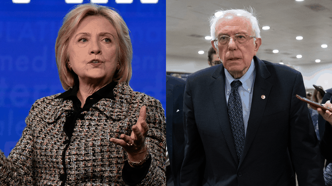Bà Clinton chỉ trích chiến dịch của ông Bernie Sanders vì thường xuyên tung đòn công kích và mạt sát nữ đối thủ (Ảnh: Politico)