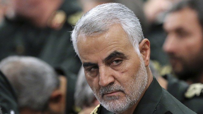 Tướng Soleimani tử vong trong vụ không kích mà Mỹ thực hiện hồi đầu năm nay (Ảnh: AP)