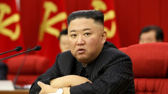 Chủ tịch Triều Tiên Kim Jong-un trong bức ảnh chụp ngày 18/6 (Ảnh: KCNA)