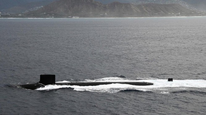 Trung Quốc yêu cầu Mỹ công khai chi tiết về vụ tai nạn tàu ngầm xảy ra hồi đầu tháng (Ảnh: RT)