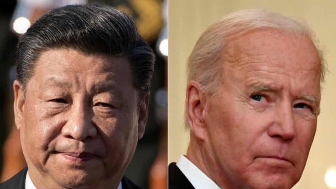 Lãnh đạo Trung Quốc và Mỹ tham gia hội nghị thượng đỉnh trực tuyến trong hôm 15/11 (Ảnh: Getty)