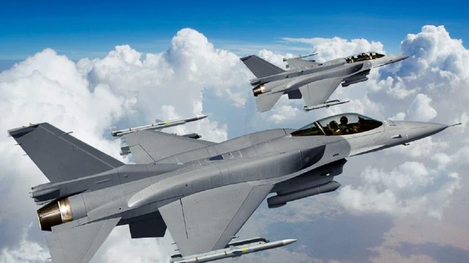 Mẫu chiến đấu cơ F-16 Viper mà Đài Loan vừa cho ra mắt (Ảnh: Defense Blog)