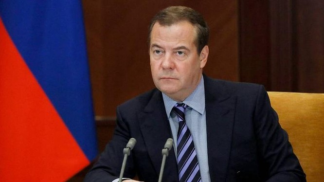 Phó chủ tịch Hội đồng An ninh Liên bang Dmitry Medvedev (Ảnh: Tass).