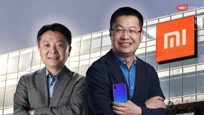Lu Weibing (trái) sẽ là người thay thế Wang Xiang làm chủ tịch cấp cao tại Xiaomi