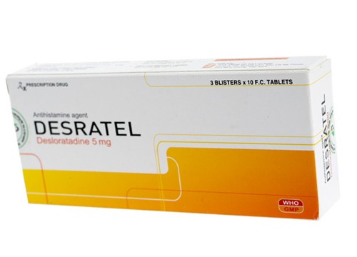 Thuốc Desratel (Desloratadin 5mg)