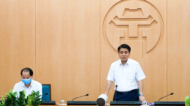 Ông Nguyễn Đức Chung - Chủ tịch UBND TP. Hà Nội. Ảnh: Nguyễn Khánh 
