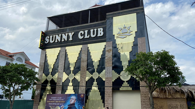 Quán bar Sunny - nơi có ca mắc COVID-19 (Ảnh - BYT) 
