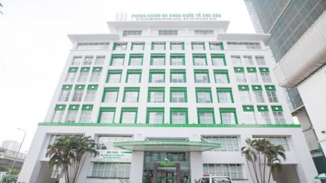 Phòng khám Đa khoa Quốc tế Thu Cúc tại 216 Trần Duy Hưng, quận Cầu Giấy - nơi bệnh nhân COVID-19 đến khám (Ảnh - BVCC) 
