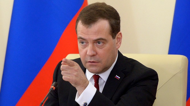 Thủ tướng Nga Dmitry Medvedev (ảnh minh họa)
