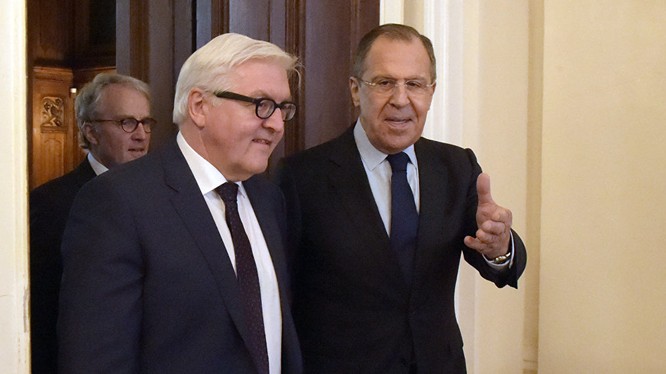 Báo chí Đức tức giận vì kết quả cuộc gặp giữa Lavrov và Steinmeier.