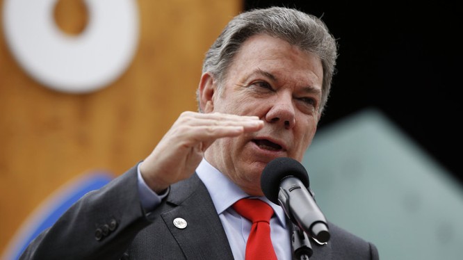  Tổng thống Colombia Juan Manuel Santos.