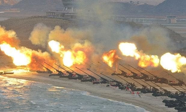 Quân đội Bắc Triều Tiên tập trận pháo binh quy mô lớn, mô phỏng tập kích Seoul (ảnh minh họa)