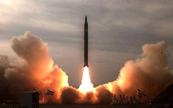 Một vụ phóng tên lửa đạn đạo của Iran (ảnh minh họa)