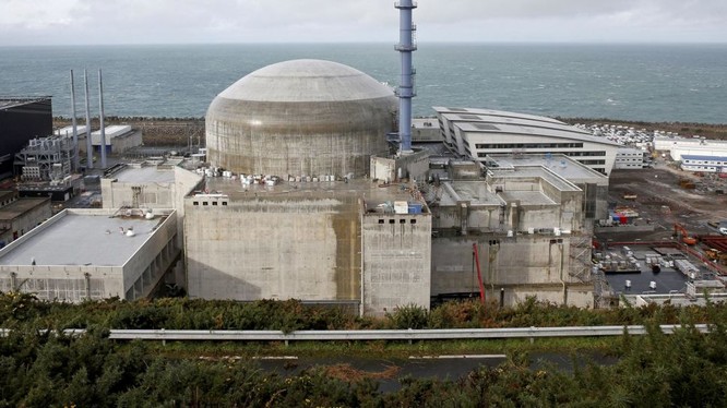 Nhà máy điện hạt nhân Flamanville. 