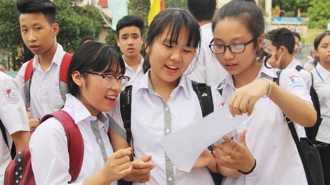 Thi tuyển sinh vào lớp 10. Ảnh: Internet