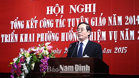 Ông Nguyễn Khắc Hưng là Bí thư Tỉnh ủy Nam Định