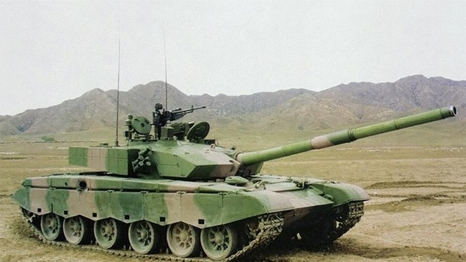 Mẫu tăng chủ lực Type 99 của Trung Quốc được cho là chế tạo từ mẫu tăng T-72 và TR-125 của Romania
