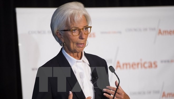 Giám đốc điều hành IMF Christine Lagarde. (Ảnh: AFP/TTXVN)