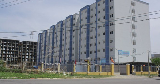 Khu chung cư Blue House.
