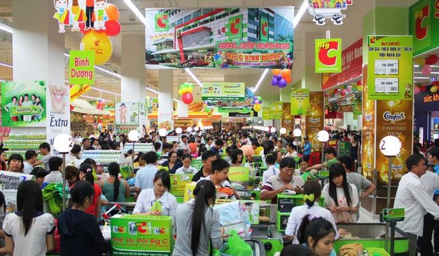 Big C Việt Nam đã bị thâu t óm bởi một doanh nghiệp Thái. Nguồn Internet