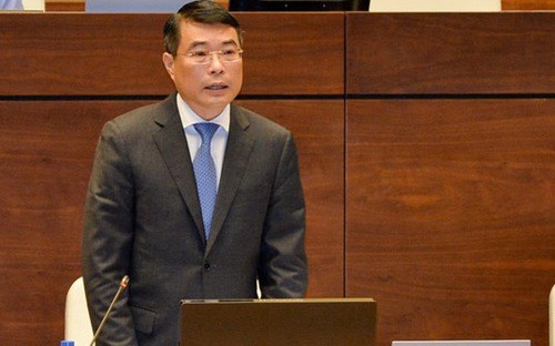 Thống đốc NHNN Lê Minh Hưng. Ảnh: Quốc hội.