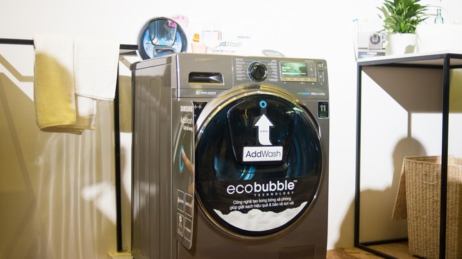 Một mẫu máy giặt của Samsung