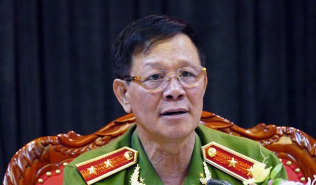 Trung tướng Phan Văn Vĩnh, nguyên Tổng Cục Trưởng Tổng Cục cảnh sát.