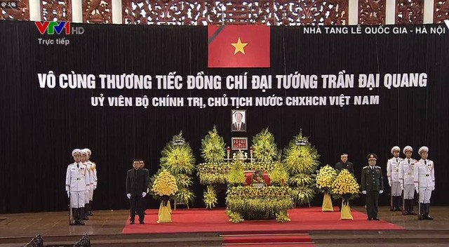 Bắt đầu Lễ Quốc tang Chủ tịch nước Trần Đại Quang. Nguồn: Dân trí