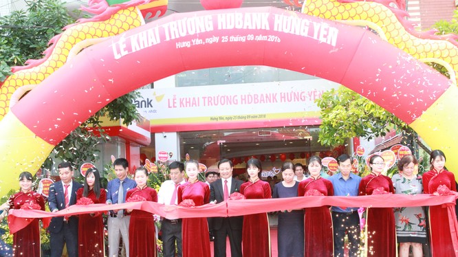 Lễ khai trương HDBank Hưng Yên diễn ra vào sáng ngày 25/9/2018