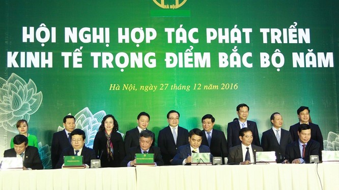Hội nghị hợp tác phát triển vùng kinh tế trọng điểm Bắc Bộ năm 2016