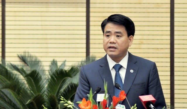Chủ tịch UBND TP Hà Nội, Nguyễn Đức Chung.