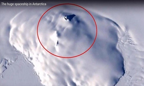 Nghi vấn xác phi thuyền khổng lồ của người ngoài hành tinh đâm xuống Nam Cực.