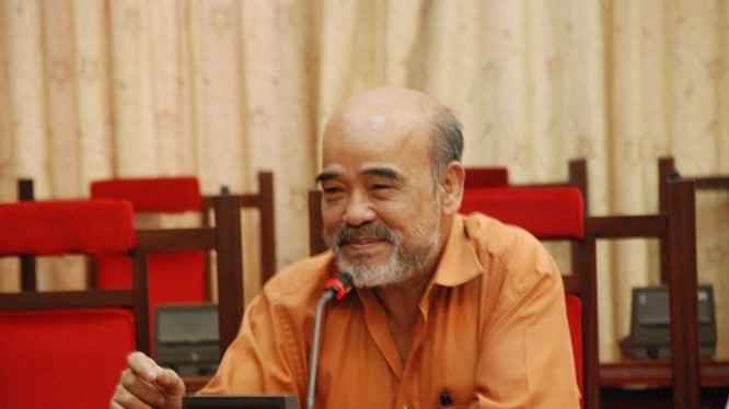 Giáo sư Đặng Hùng Võ, nguyên Thứ trưởng Bộ Tài nguyên và Môi trường - Ảnh: Q.V