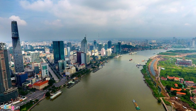 Một lần nữa HoREA lại kiến nghị triển khai dự án Đại lộ ven sông Sài Gòn của Tập đoàn Tuần Châu/ Ảnh: zing.vn
