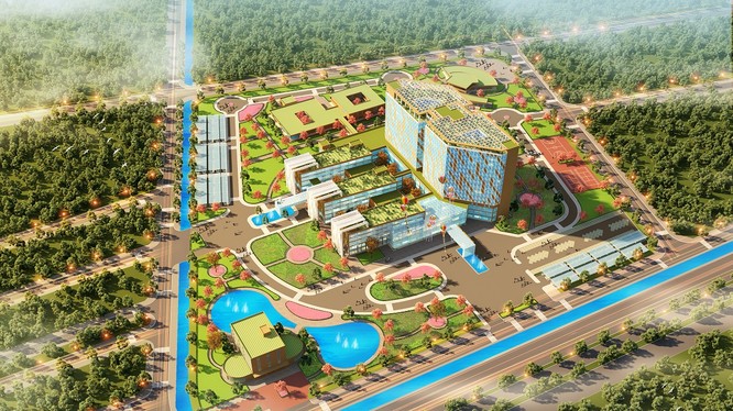 Dự án có tổng vốn đầu tư là 3.700 tỷ đồng/ Ảnh: flc.vn