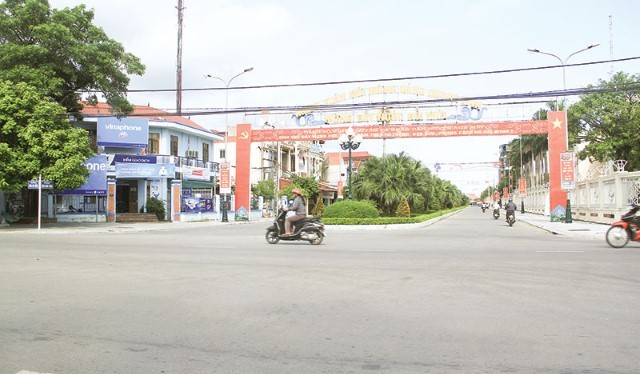 Hiện trạng diện trạng diện tích tự nhiên huyện Nga Sơn, tỉnh Thanh Hóa khoảng 157,82km2/ Ảnh: baothanhhoa.vn
