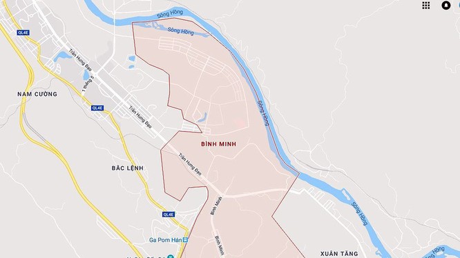 Khu đô thị mới đường B8 tại phường Bình Minh, TP Lào Cai.