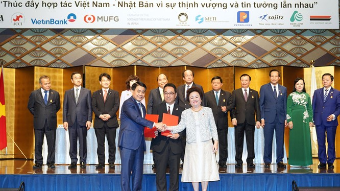Các doanh nghiệp Nhật Bản cam kết đầu tư 3,75 tỷ USD vào các dự án tại Hà Nội/ Ảnh: hanoi.gov.vn
