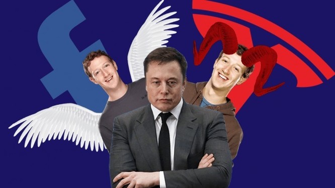 Elon Musk và Facebook đã từng có những lần đụng độ trước đó (Ảnh: Vietnamnet)
