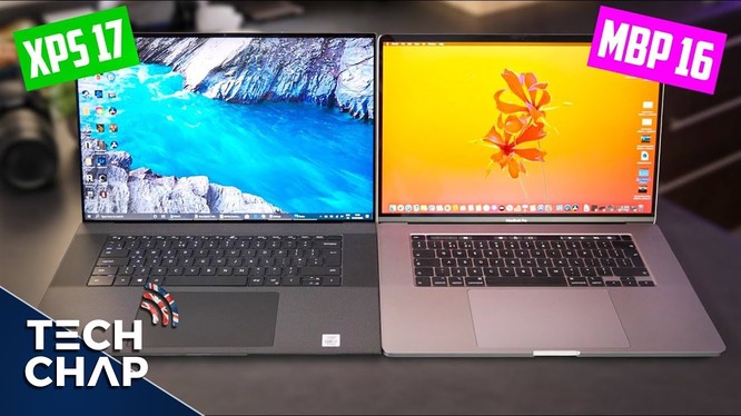 So sánh Dell XPS 17 9700 và Macbook Pro 16: 50 triệu liệu có xứng đáng ?