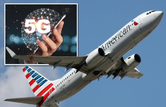 Các hãng hàng không lo ngại sóng 5G có thể gây nguy hiểm cho các chuyến bay (Ảnh: Newsbreak)