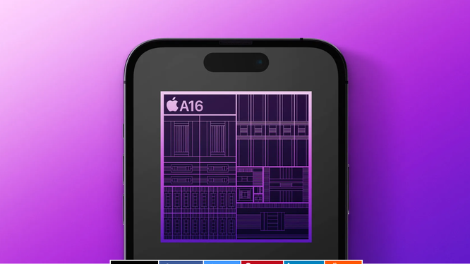 Vén màn bí mật chip A16 trên iPhone 14 Pro Max chỉ đơn thuần là phiên bản A15 + (Ảnh: 9to5mac)