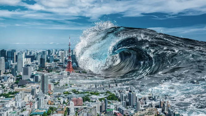Công nghệ AI mới có thể dự đoán tác động của sóng thần trong chưa đầy một giây (Ảnh: IE)