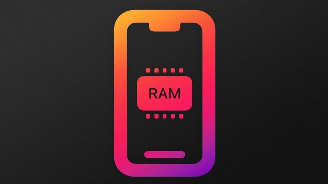 Thay đổi về dung lượng RAM trên các mẫu iPhone qua từng thời kỳ (Ảnh; 9to5mac)