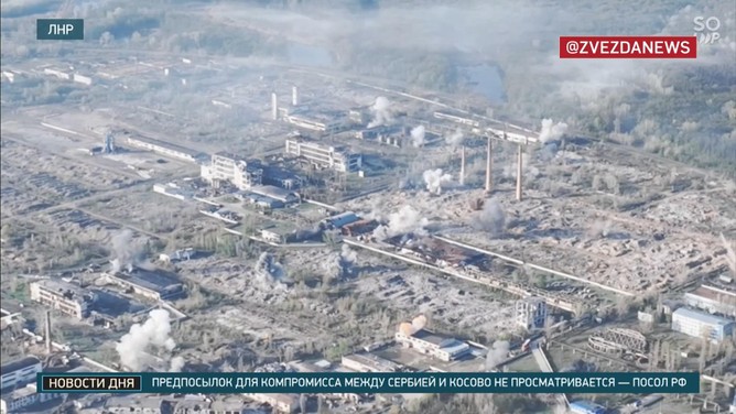 Video: Lực lượng thân Nga ở Lugansk tấn công trên hướng thành phố Soledar